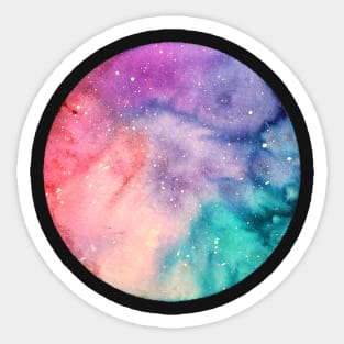 Watercolor Tiny Nebula #1 Sticker